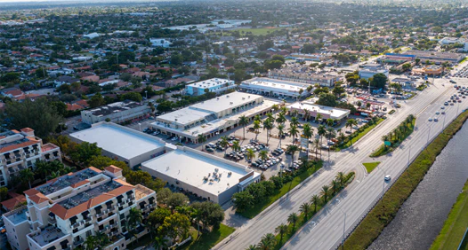 home renovations aerial photo