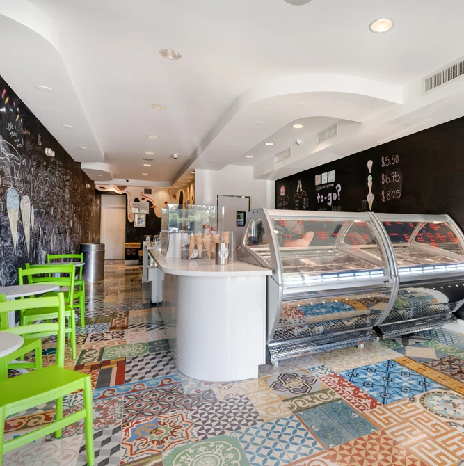 Ice cream store