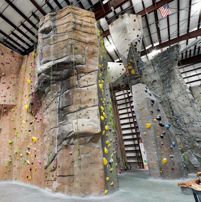 Indoor Rock climbing walls