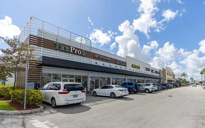 Shops of Bird Road Shopping Plaza Exterior